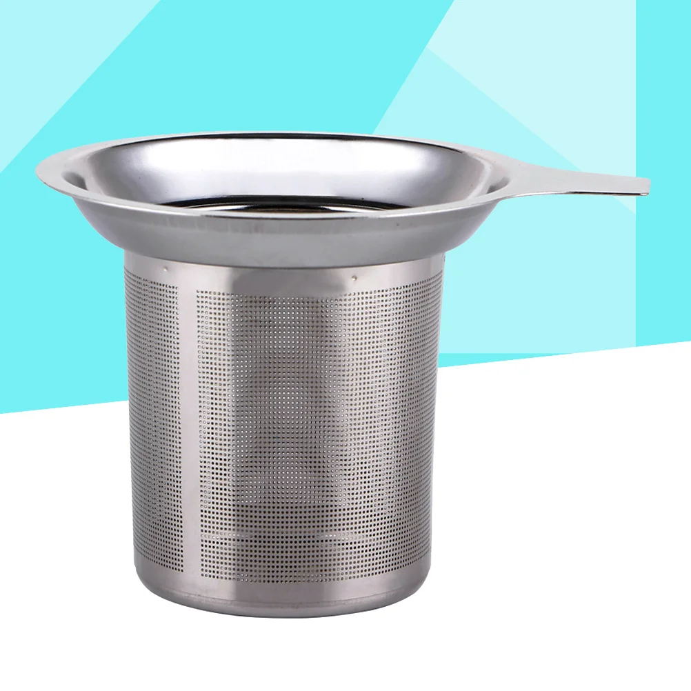 Stainless Steel Coffee Strainer Mesh Tea Strainer Filter with Handle for Home Kitchen Coffee Shop stainless steel tea strainer