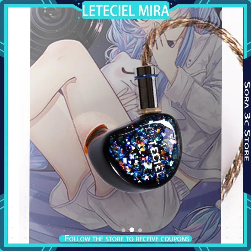 

Наушники HiFi LETECIEL MIRA: эргономичный дизайн с полимерной полостью, высокая эстетика, для музыки и игр