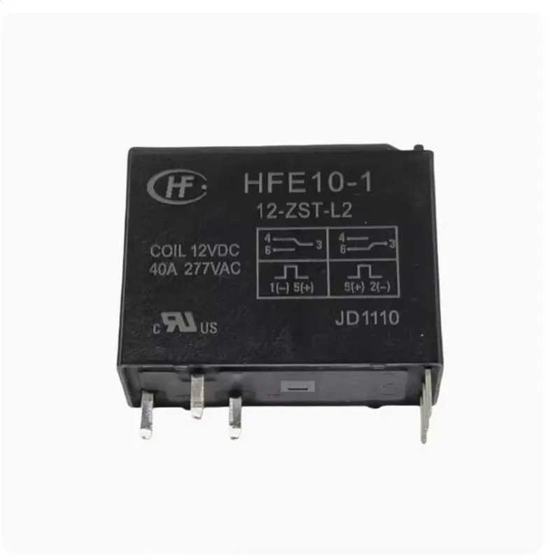 

NEW HFE10-1-12-ZST-L2 HFE10112ZSTL2 12V DCV12 12DCV 40A 5PIN relay