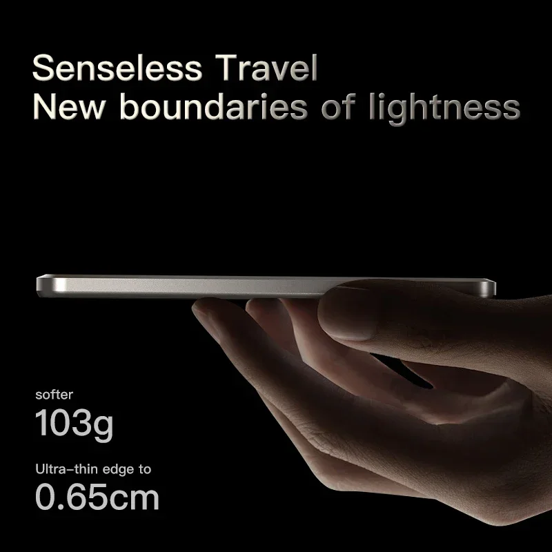 5000mAh For IPhone External Power Bank Wireless Charge Powerbank Portable Travel Ultra-thin Alloy Shell Backup Battery