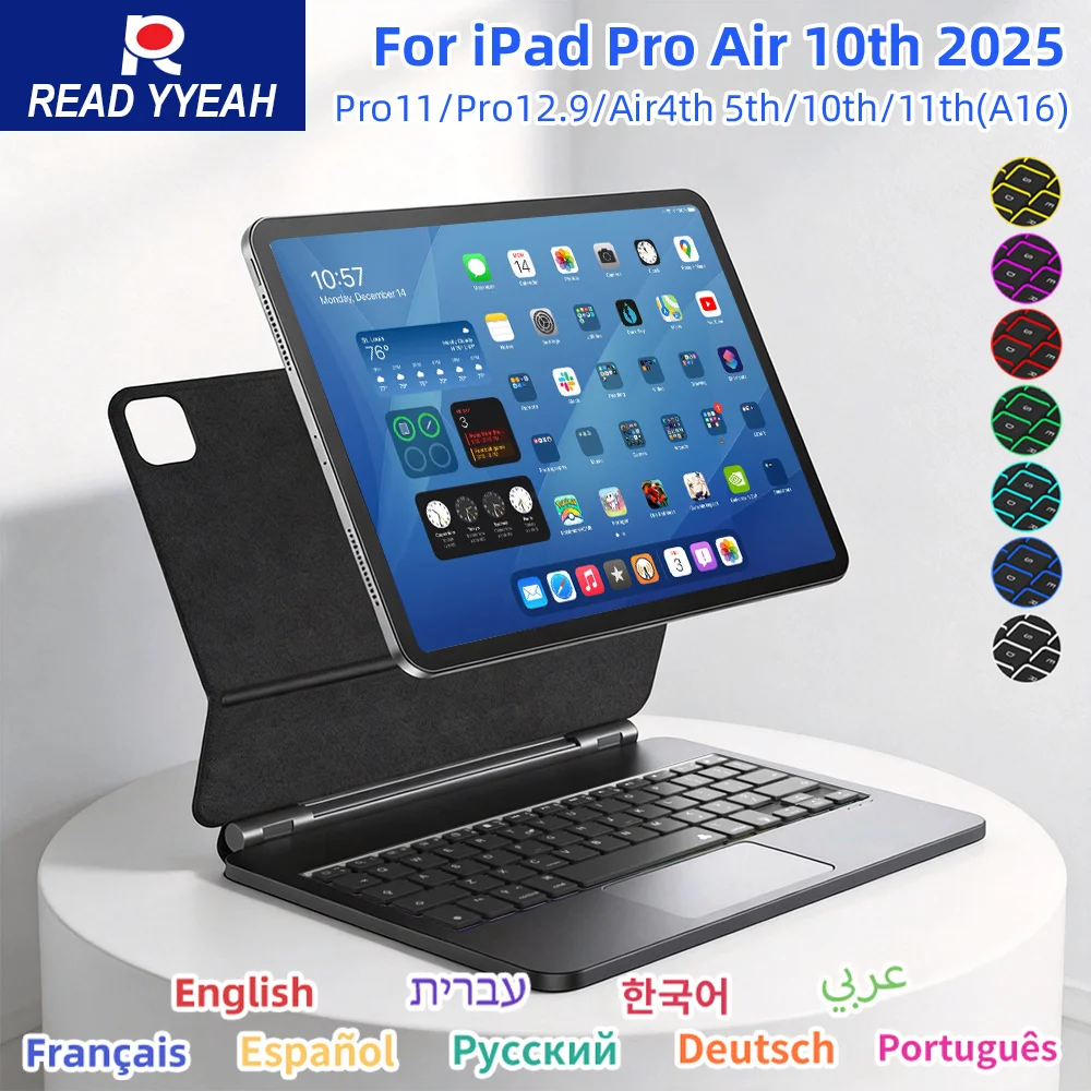 tastiera-bluetooth-magic-con-touch-panel-per-ipad-11-10a-generazione-custodia-magnetica-per-ipad-a16-a3354-a3355-a3356-a2696-smart-book-cover