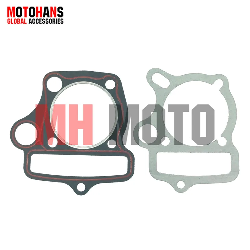 5 SETS C125 54MM BORE CYLINDER AND HEAD GASKET FOR ATV DIRT BIKE CUBS