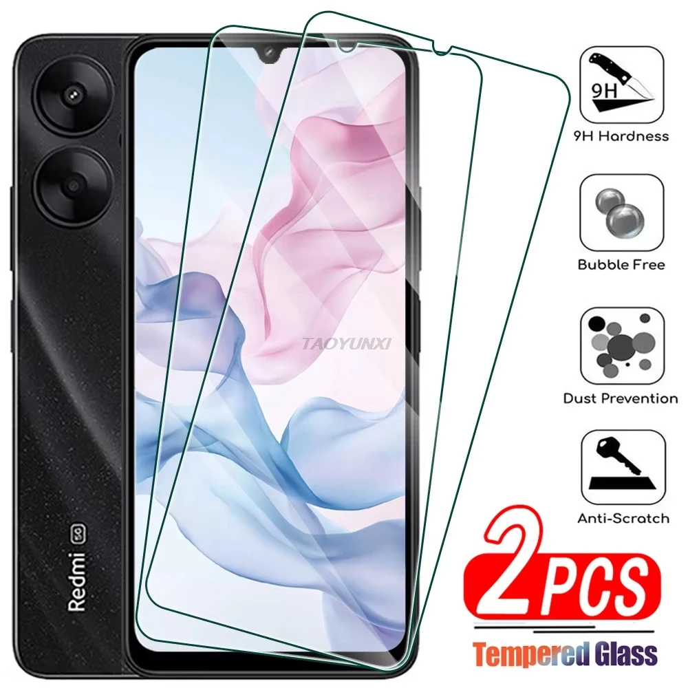 1-2 uds vidrio templado para Redmi Note 15 Pro 14 13 12 11 10 9 15C 14C 13C 14S 11S 10S 9S A5 12C 10C 15R K40 K70 protectores de pantalla