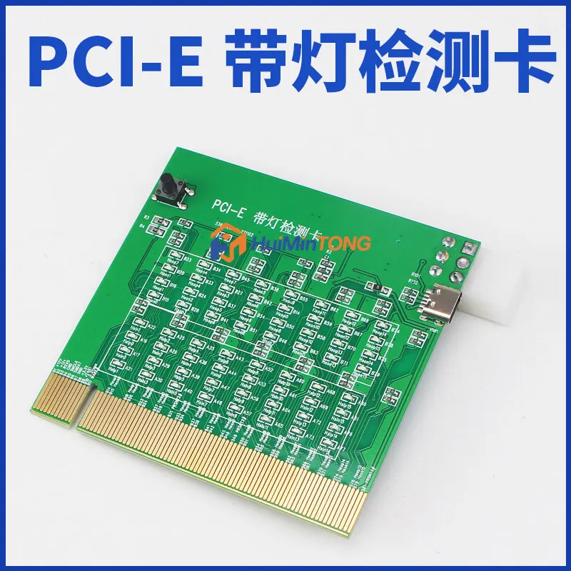 

PCIe 16X LED Diagnostic Card Visual Fault Tester for Desktop Motherboard PCI-E Slots