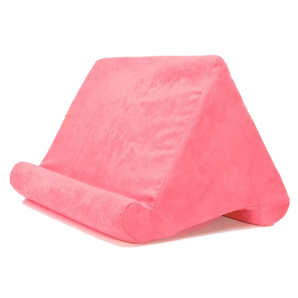 Multifunction Sponge Pillow Tablet Holder Multi-angle with Storage Pockets Mobile Phone Support for IPad/Samsung/Huawei/Xiaomi