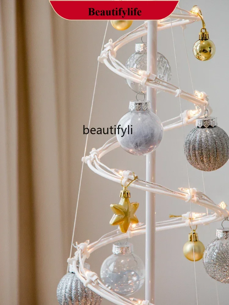 

Christmas Tree Lamp Nordic Modern Minimalist Living Room Bedroom Atmosphere High-Grade Decoration Floor LampH