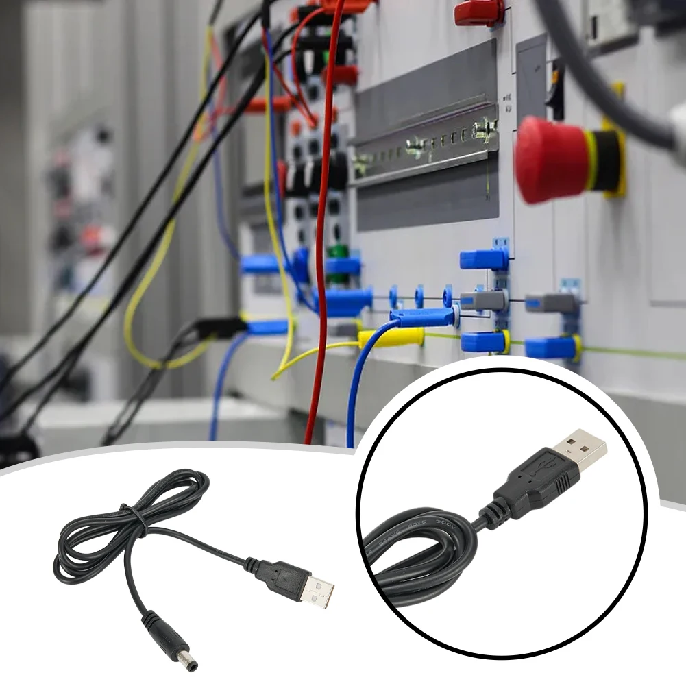 USB 5V to 12V Boost Power Supply Converter Cable for 5 5 2 1mm Devices Connect Power Bank to Router Car and More