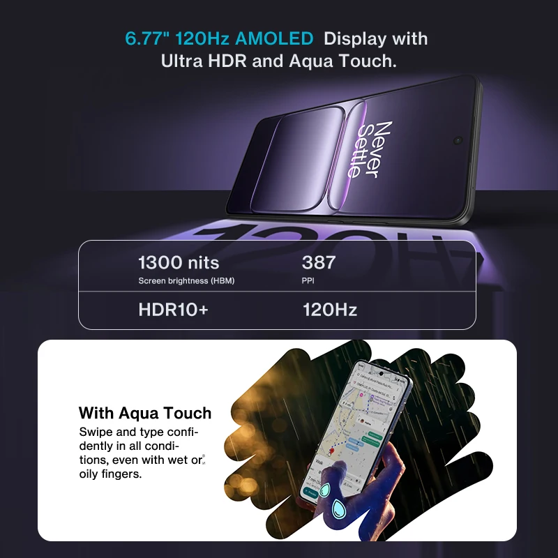 الإصدار العالمي للهاتف الذكي OnePlus Nord CE 5 5G MTk الأبعاد 8350 Apex 6.77 بوصة 120 هرتز شاشة AMOLED كاميرا رئيسية 50 ميجابكسل #4