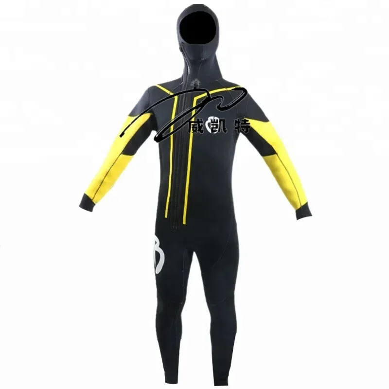 Unique Design Chest Zipper Customized Semi Dry Diving Men Neoprene 7mm Wet Suit Underwater Sports voopoo