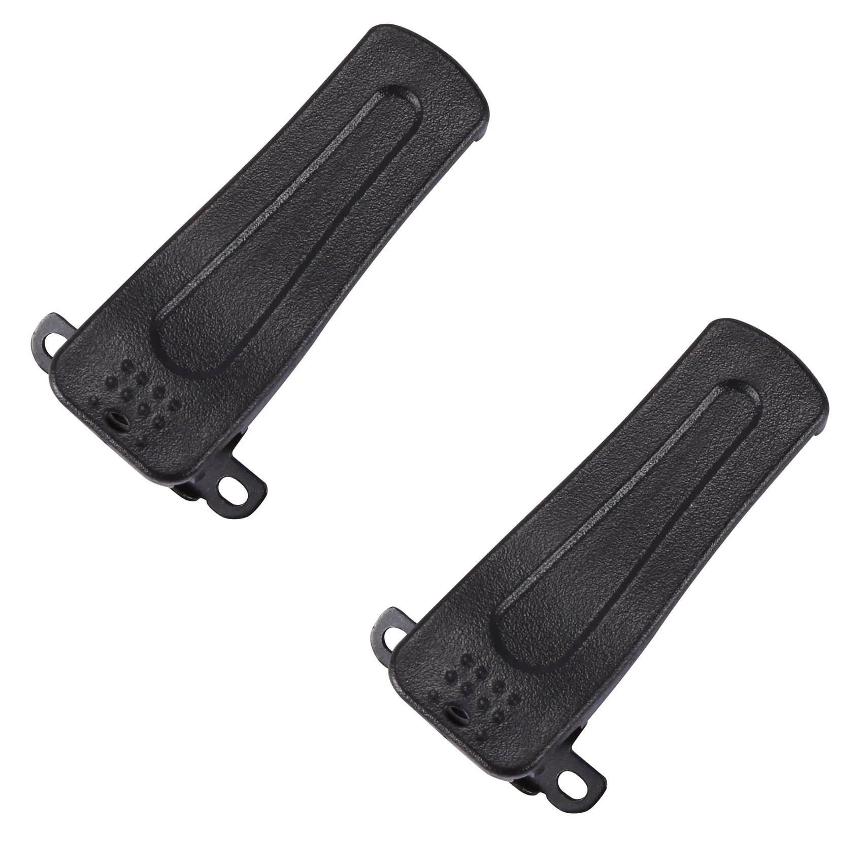 10 Uds. Abrazaderas originales para Clip de cinturón 888s para -666S -888S uv-b5 b6 6r H-777 accesorios de Radio Walkie Talkie