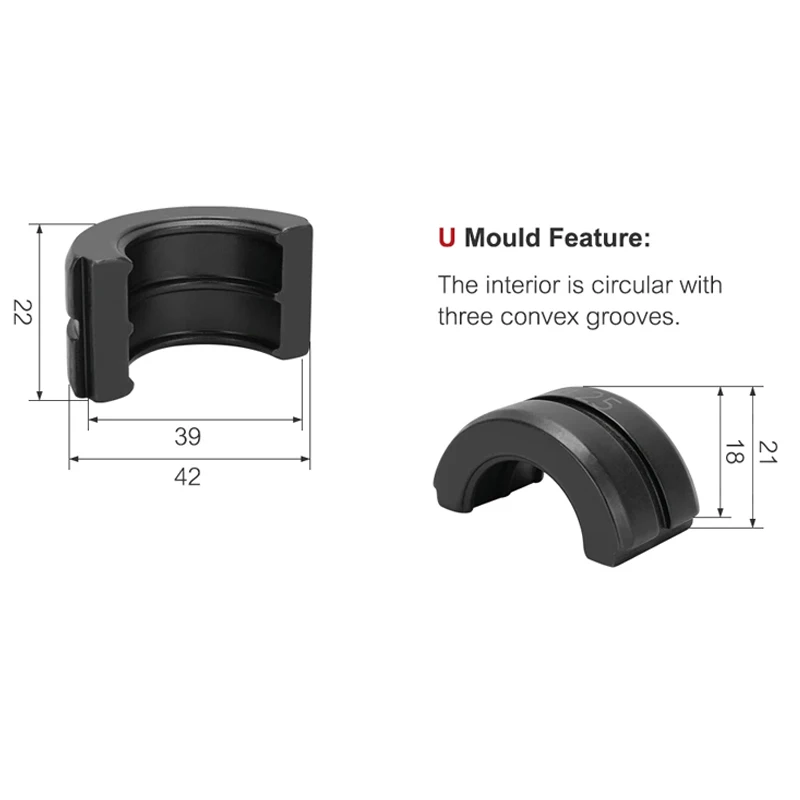 스테인리스 스틸 파이프 크림핑 공구용 U타입 다이 GC-1632 / CW-1632, U16,U20,U25,U32