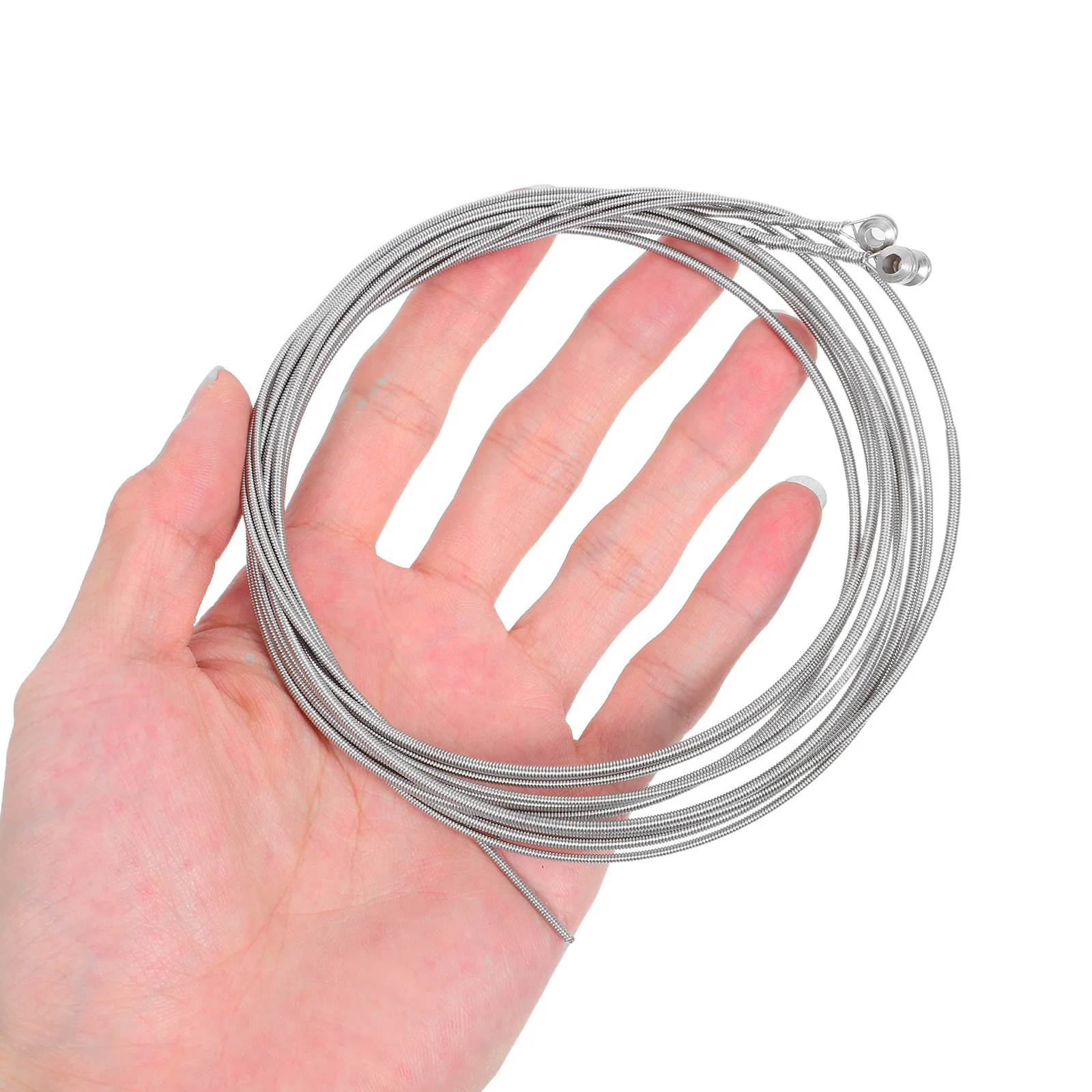 

5pcs 5-String Electric Bass Stainless Steel Tapewound For Stable Tuning Medium Scale Replacement Kit Flatwound Strings For Bass