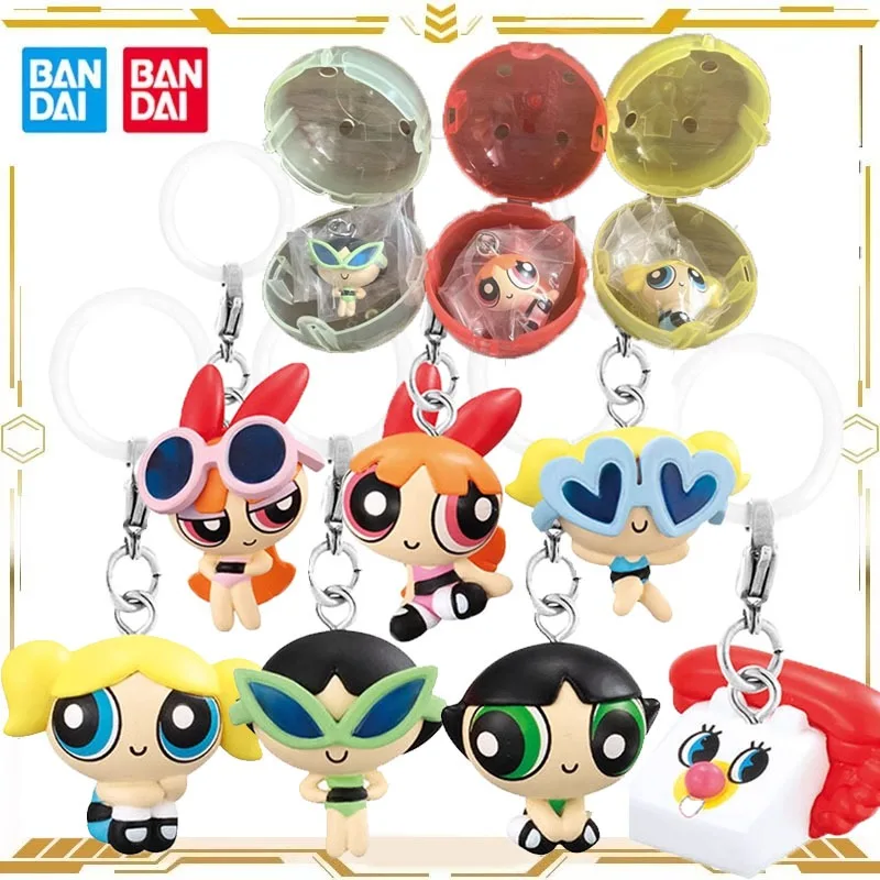 

Bandai Original Gashapon The Powerpuff Girls Season Anime Figure 2 Blossom Bubbles Action Figure Toys for Boys Girls Kids Gift
