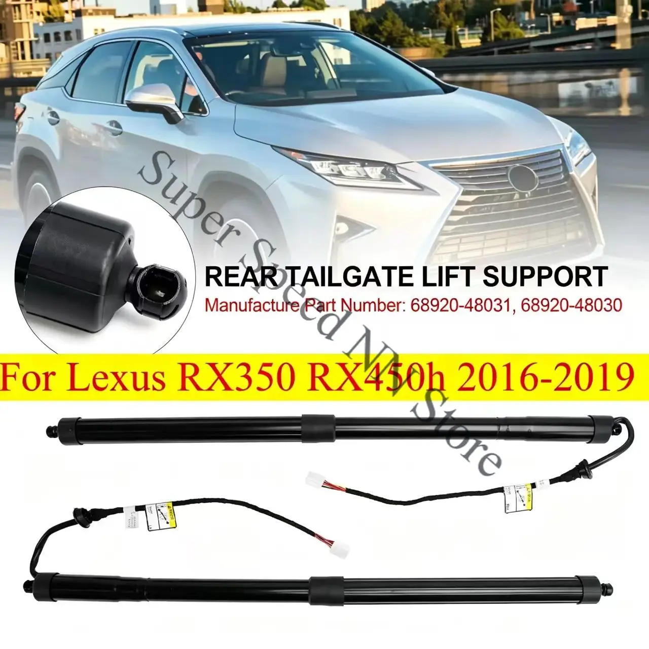 Electri Strut Bar For Lexus RX350 RX450h 2016-2021 Rear Electric Tailgate Lift Strut 6892048031 6891048071 6892048030 6891048070