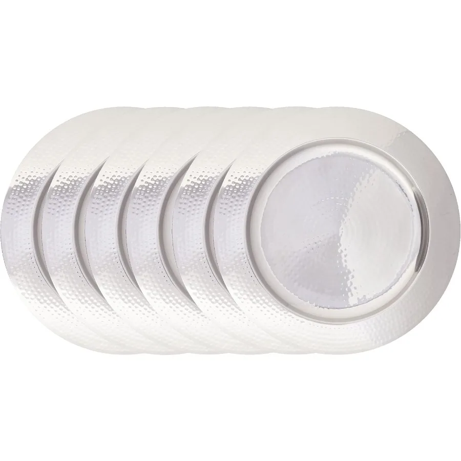 

Кованая пластина для зарядного устройства, 13 дюймов, нержавеющая сталь