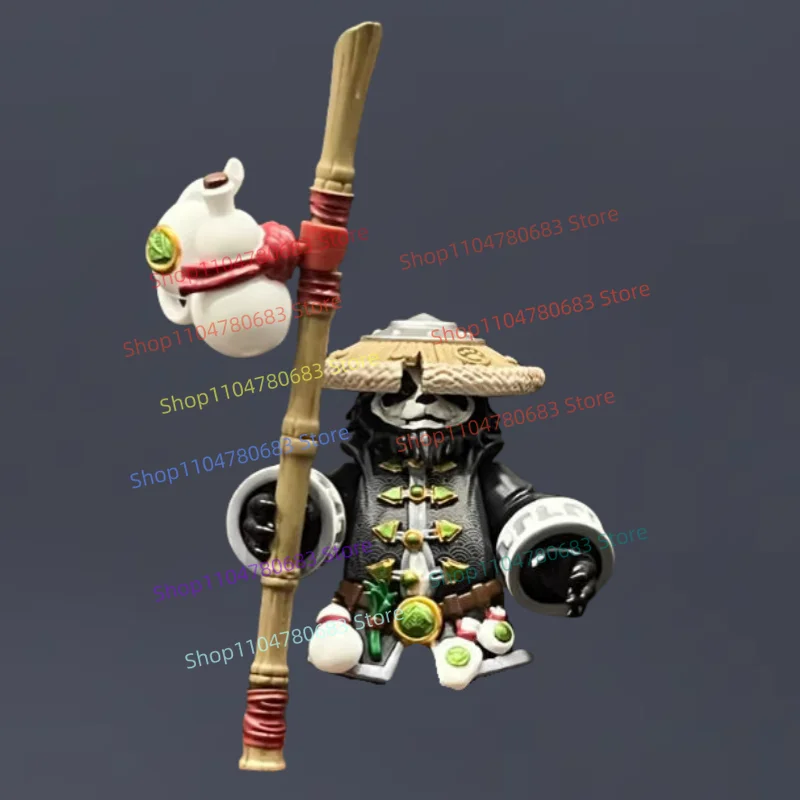 

MOC Building Blocks Mini Figure Panda Man Assembly Model Ornament Cartoon Anime Decorative Toy Gift Hobby Collection