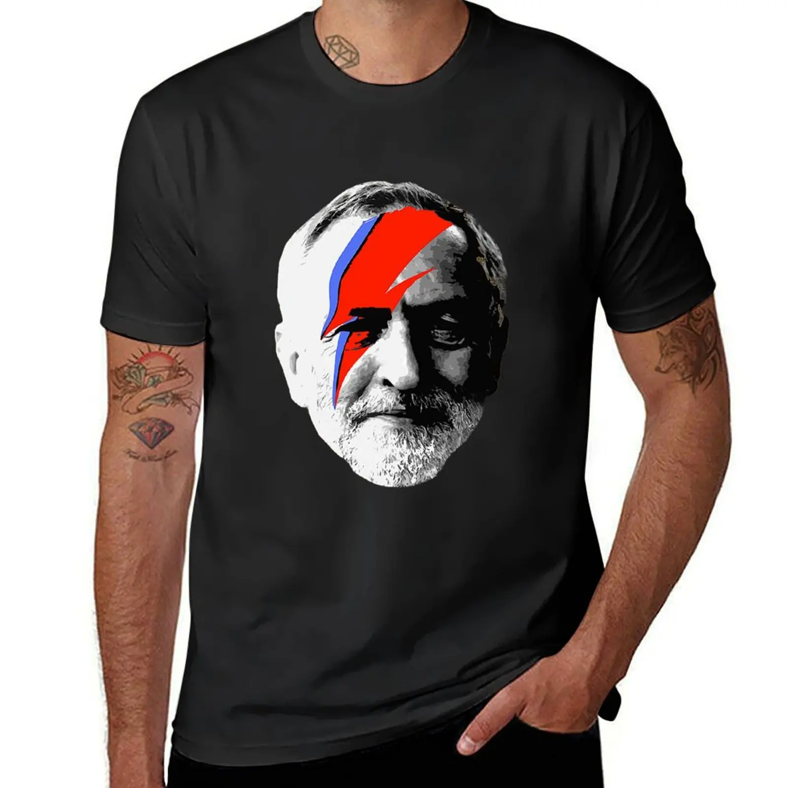 

jeremy corbyn T-Shirt Blouse vintage Man t-shirt graphic shirts mens white t shirts