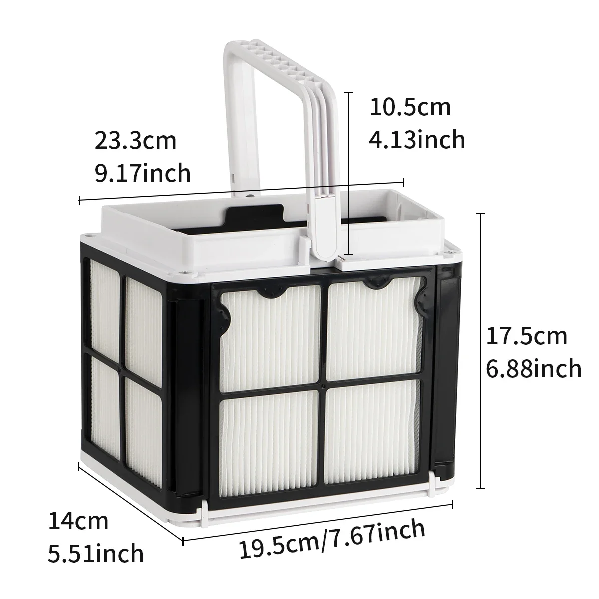 9991460-R1 Ultra Fine Filter Basket for Dolphin Robotic Pool Cleaners S50 S100 Active 10 & 15 Echo T25 T15 Proteus DX3 Saturn