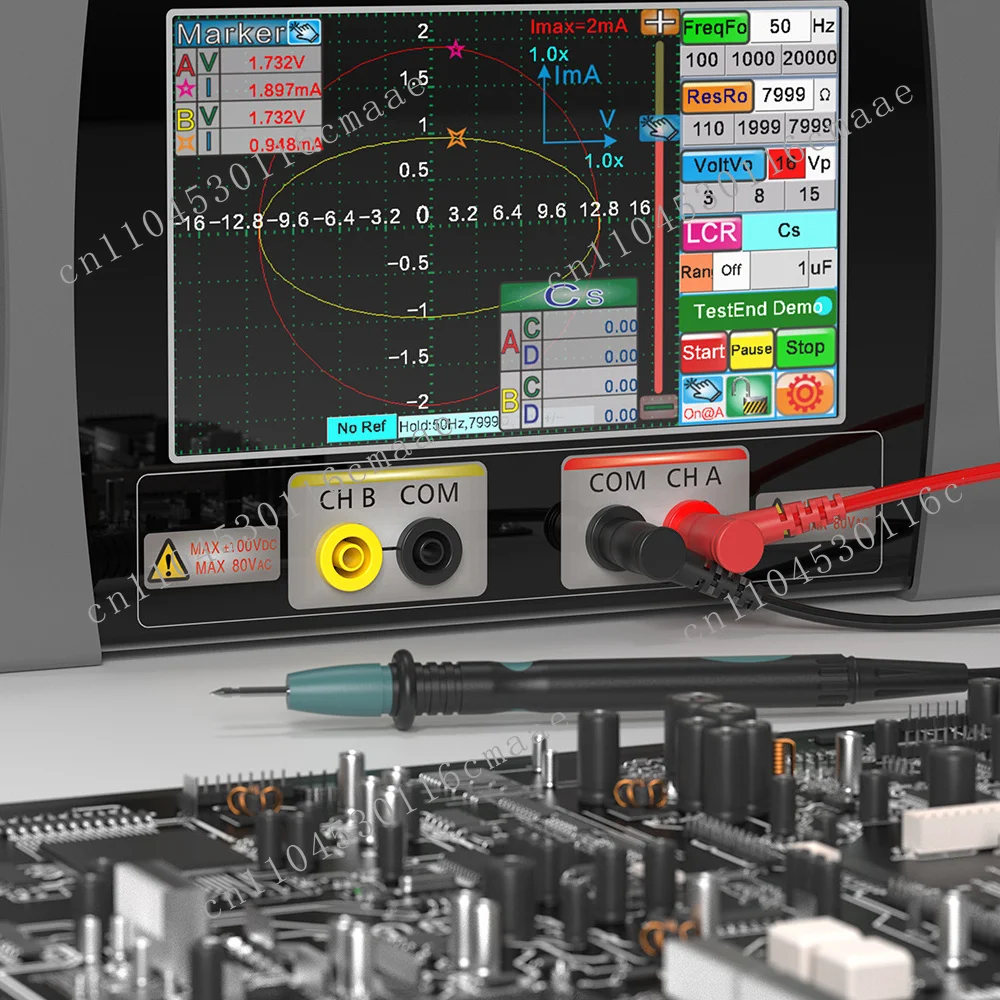 TDVI8100 PCB Troubleshooting Vi Curve Tester Capacitance Inductance Test Curve Tester Measurement Tool