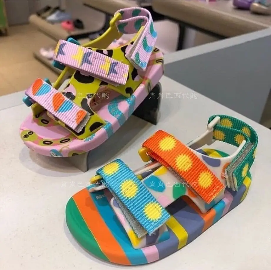 Hot Sale New Style Mini Boy and Girl\'s Summer Sandals Fashion Children Jelly Shoes Baby Hot Sale Beach Shoes 2024 HMI083