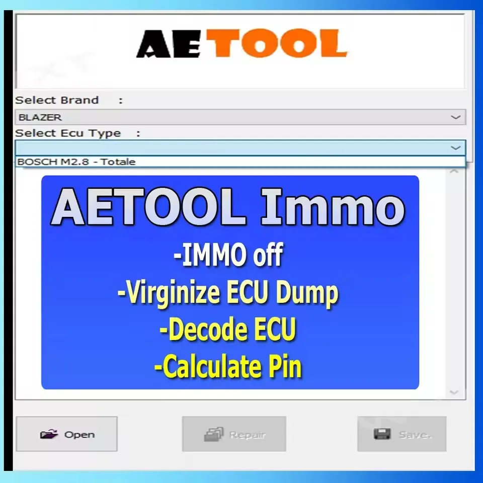 

AETECH Car Diagnostic Tool Kit Auto Repair Accessories ECU Code Reading EEPROM Recovery for Automobiles