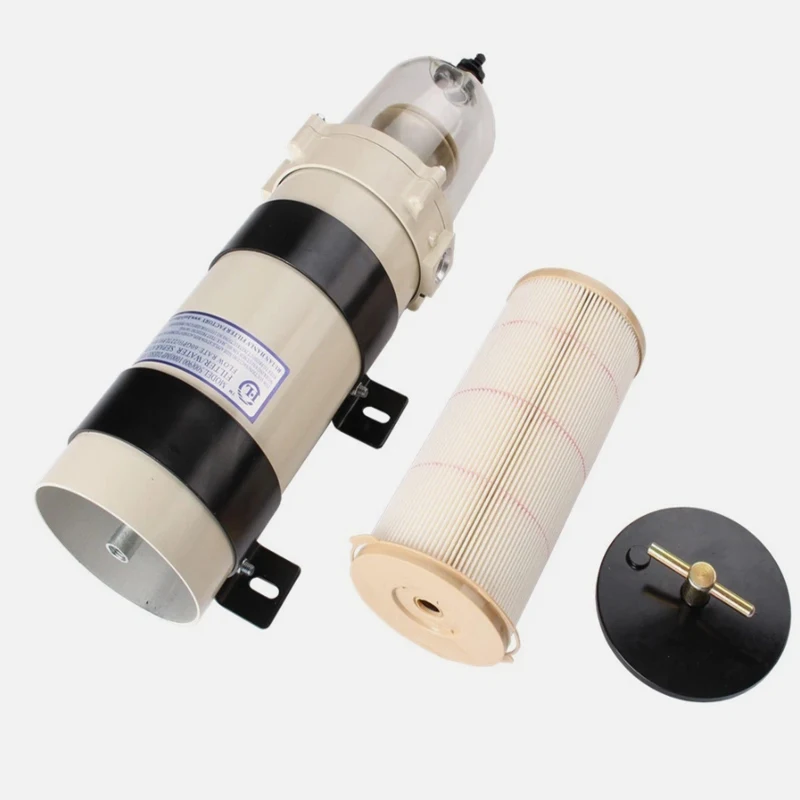 1000 Series GTB681/G1000 Marine Diesel Fuel Filter, Equivalent to 1000FH 1000FG 180GPH, with Plastic Drain Valve