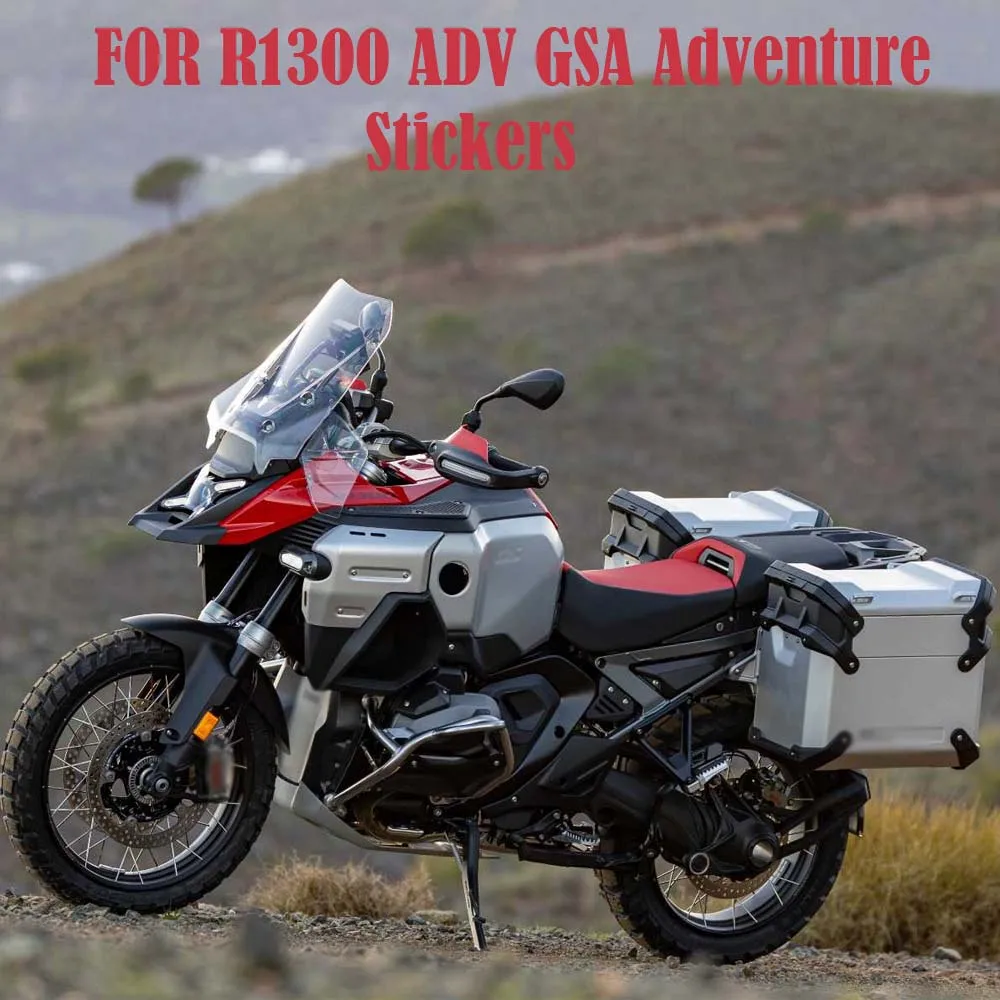 Stickers New For BMW R1300GS R 1300 GS R1300 ADV GSA Adventure Rallye Luggage carrier Trunk Luggage Panniers Aluminium Cases