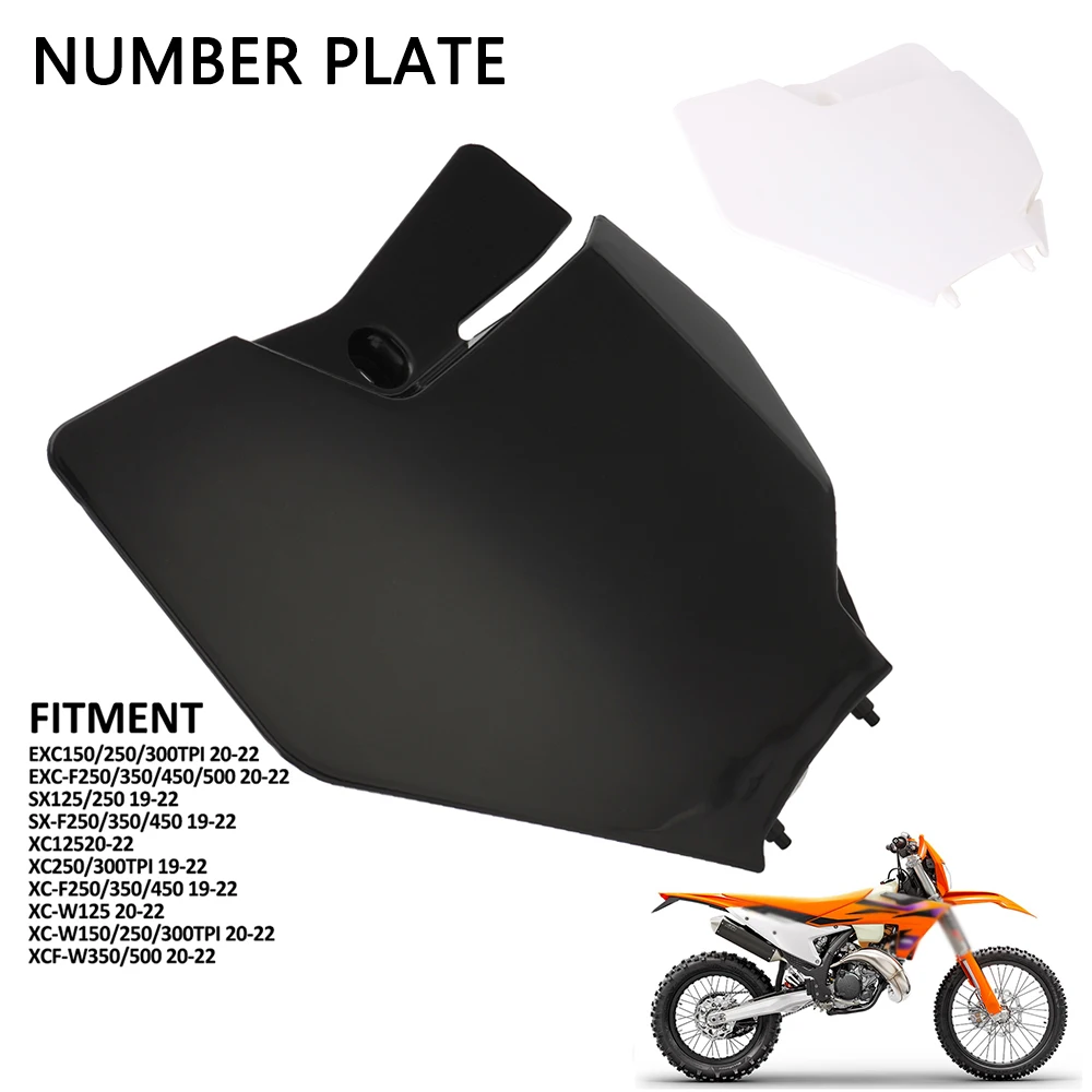 Motorradteile: Frontnummernschildschutz für KTM EXC 150 250 300TPI EXC-F SXF XCF 250 350 450 SX125 250 XCF-W350 500 XC XCW Dirt Bike