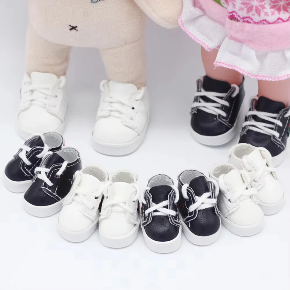 Mini ropa de muñeca de peluche de 17cm, accesorios de atuendo para Corea Kpop Exo Labubu Idol, zapatos de princesa, zapatillas informales, regalo de ropa