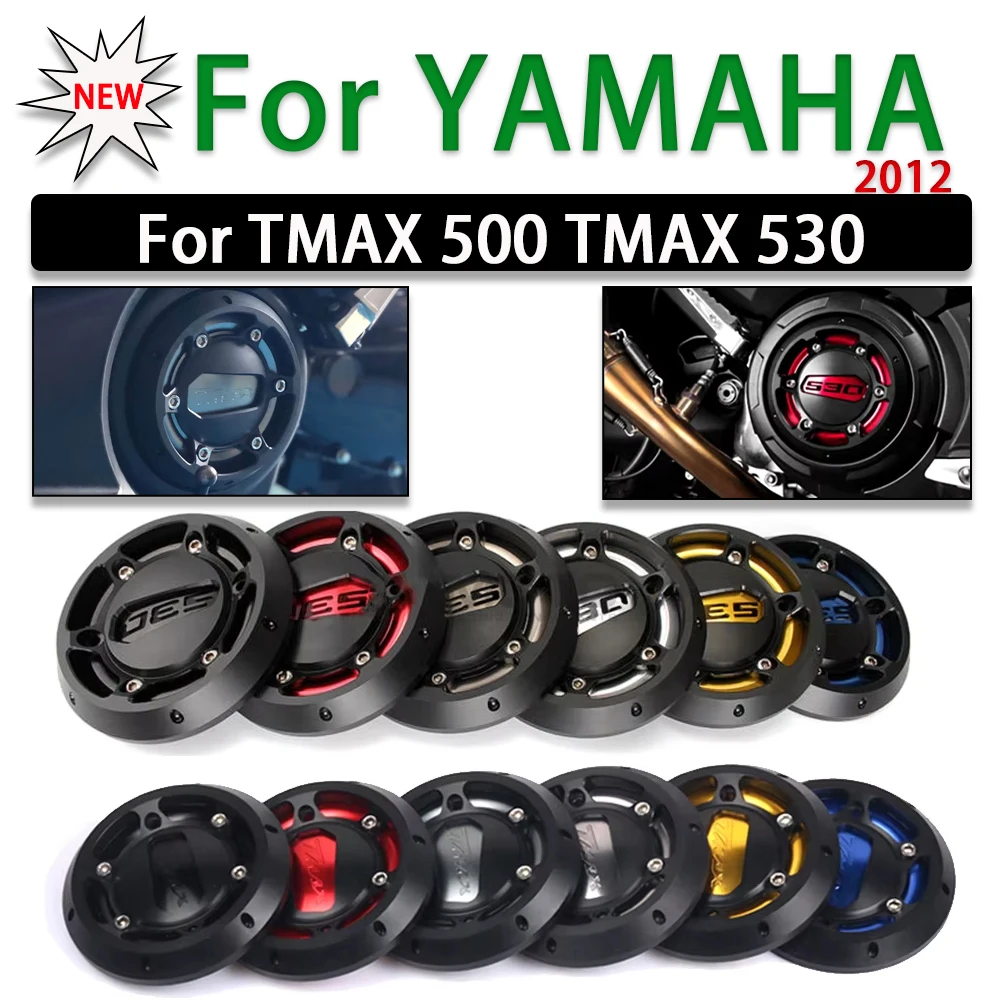 

For Yamaha T-MAX TMAX 530 500 TMAX530 TMAX500 Motorcycle Engine Protective Cover Stator Cover Guard Slider Protector Accessories
