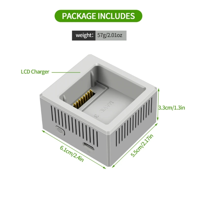 Efficient USB for 3/3 Drones Quick Charging Speed Dropship