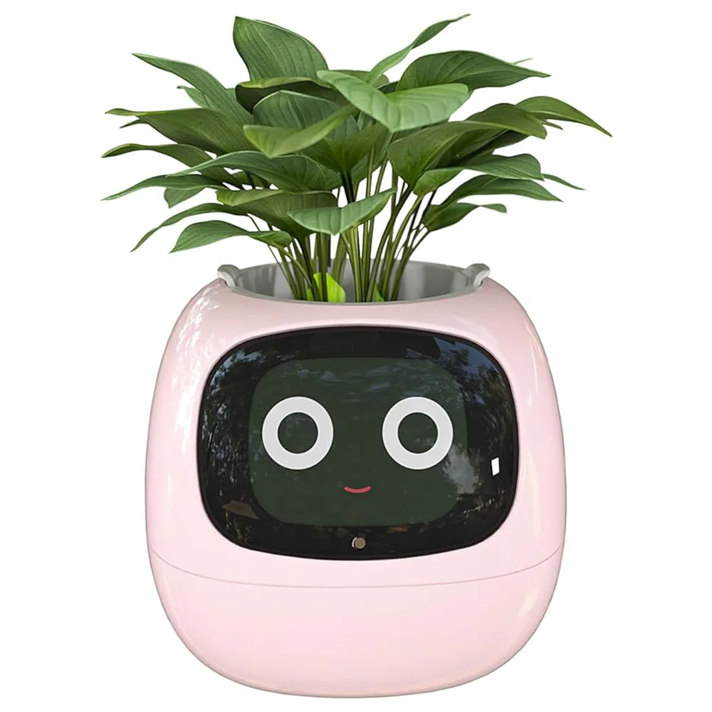 Smart Flowerpots, Time Temperature Display, and Numerous Expressive Animations Based On The Environment, for Indoor Decoration