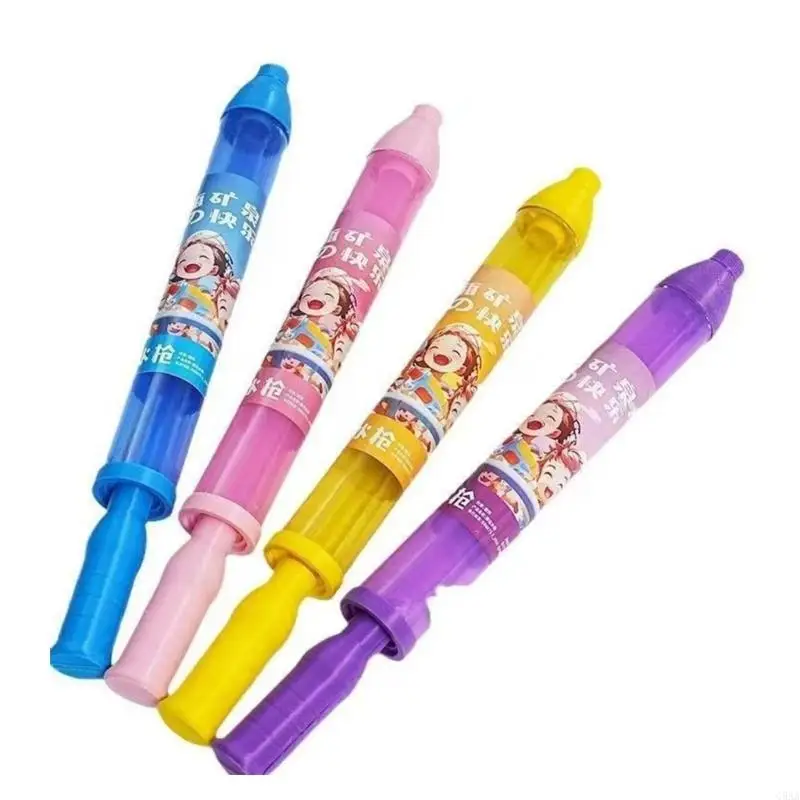 

C5AA Pull Water Guns Reusable Plastic Splash Toy For Pool Bath Water Games
