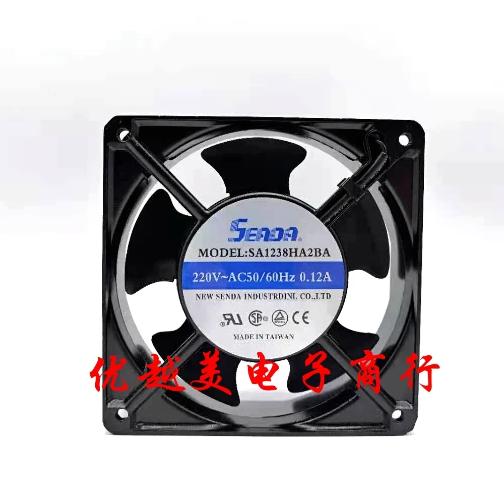 

SEADA SA1238HA2BA AC 220V 0.12A 120x120x38mm Server Cooling Fan