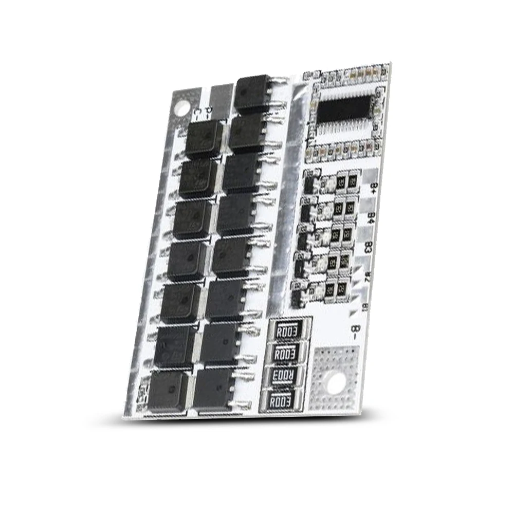 Scheda di protezione del caricabatteria al litio 3S 4S 5S 100A 3.2V con modulo di protezione equalizzatore BMS con indicatori luminosi