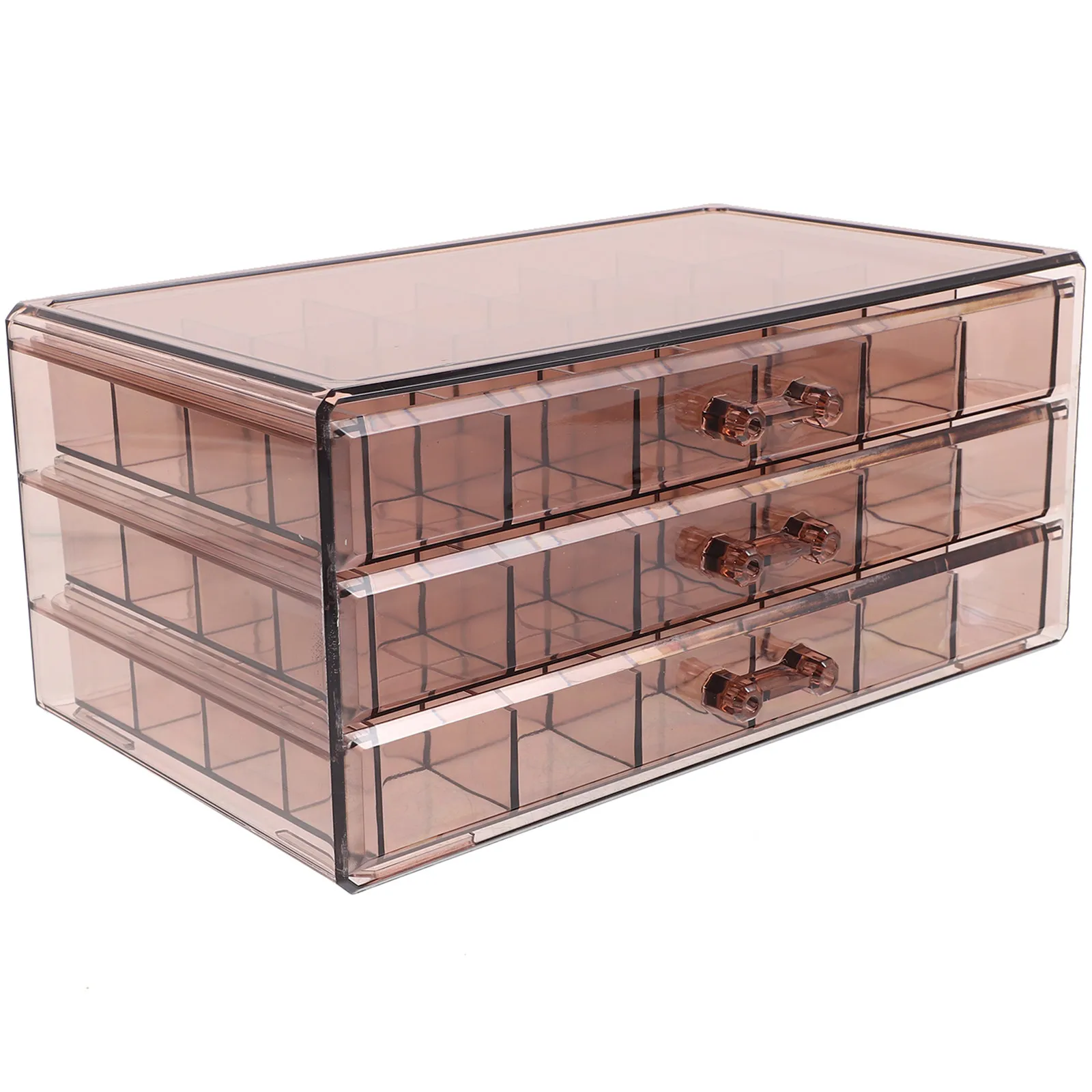 

Коробка для хранения ювелирных изделий, прозрачный настольный органайзер для серег, ожерелий, браслетов, держатель для мелочей, большой многофункциональный органайзер для украшений