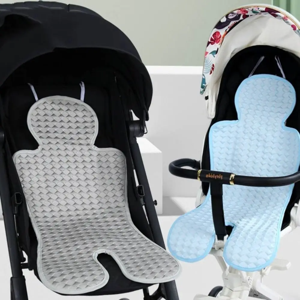 

Pram Lining Infants Baby Strollers Cooling Mat Breathable Pram Pad Baby Stroller Cushion Solid Color Soft Pushchair Car Mat