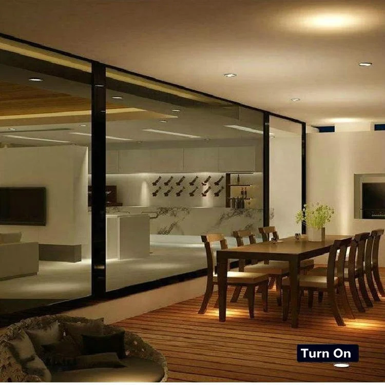 Self-Adhesive Smart Glass Film Electrochromic Window Decorative Heat Insulation Explosion-Proof Functions Hotels Apartments