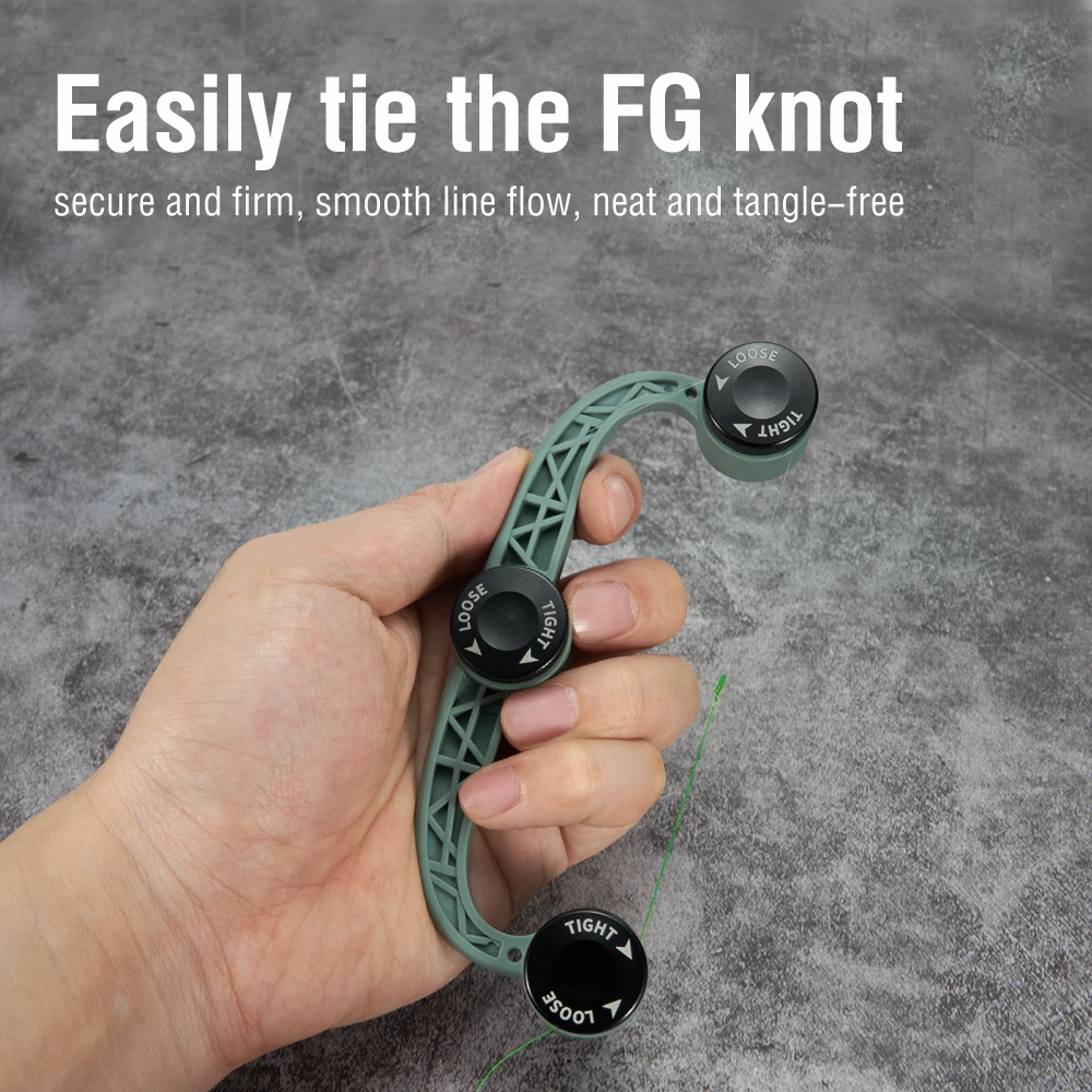 Knot Assist Tool – Single/Double Lock GT FG Knoter für Angelschnur und Vorfach, Angelzubehör, Knotenmaschine – Detail 3