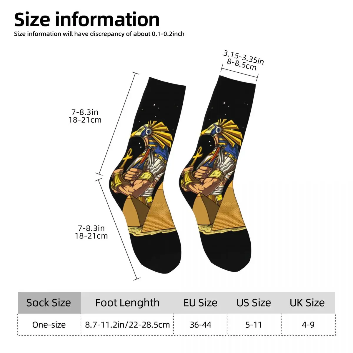 Egypt Pharaoh Men Women Socks Outdoor Novelty Spring Summer Autumn Winter Stockings