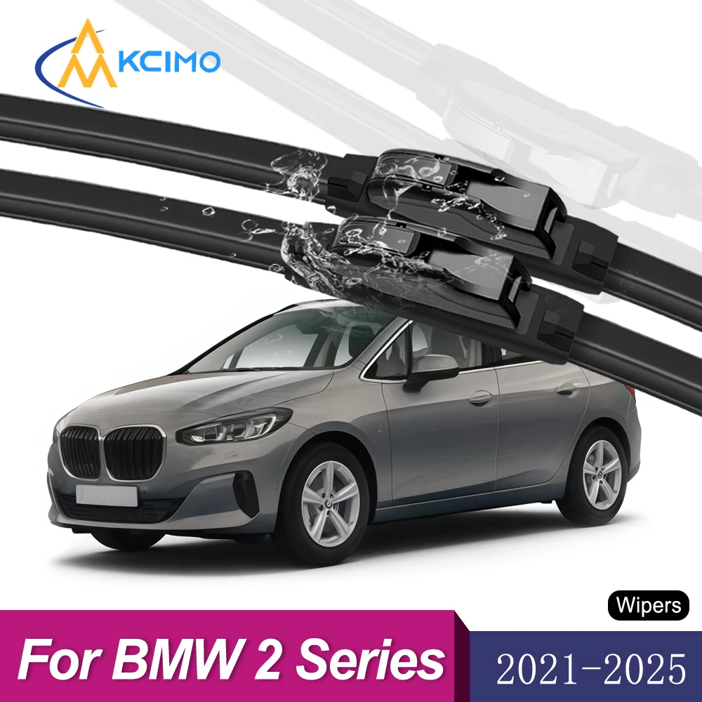 

Easy Clip 2PCS Windshield Wipers For BMW 2 Series Active Tourer U06 2021-2025 Quiet Blades Direct Fit Front Wiper Blade Set