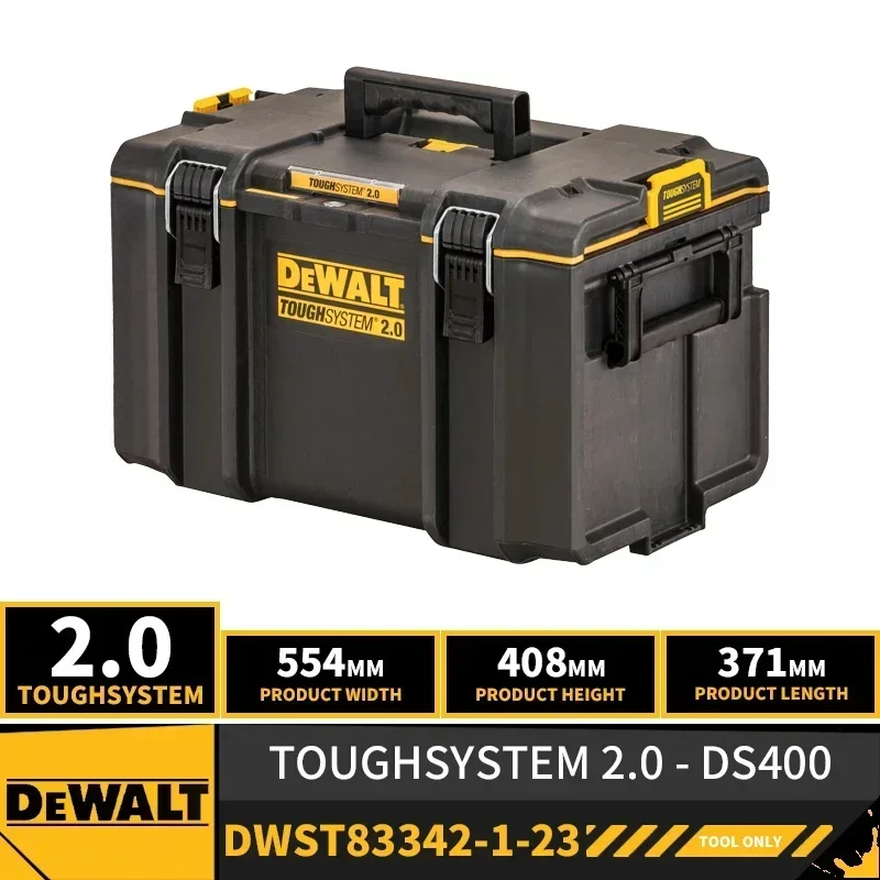 DEWALT DS100 DS166 DS300 DS400 DS450 DS280 TOUGHSYSTEM 2.0 Caja de herramientas de almacenamiento apilable móvil