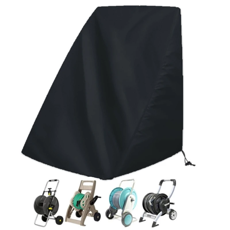 Standing Garden Hose Reel Cover Drawstring Dustproof and Waterproof Covers J78C