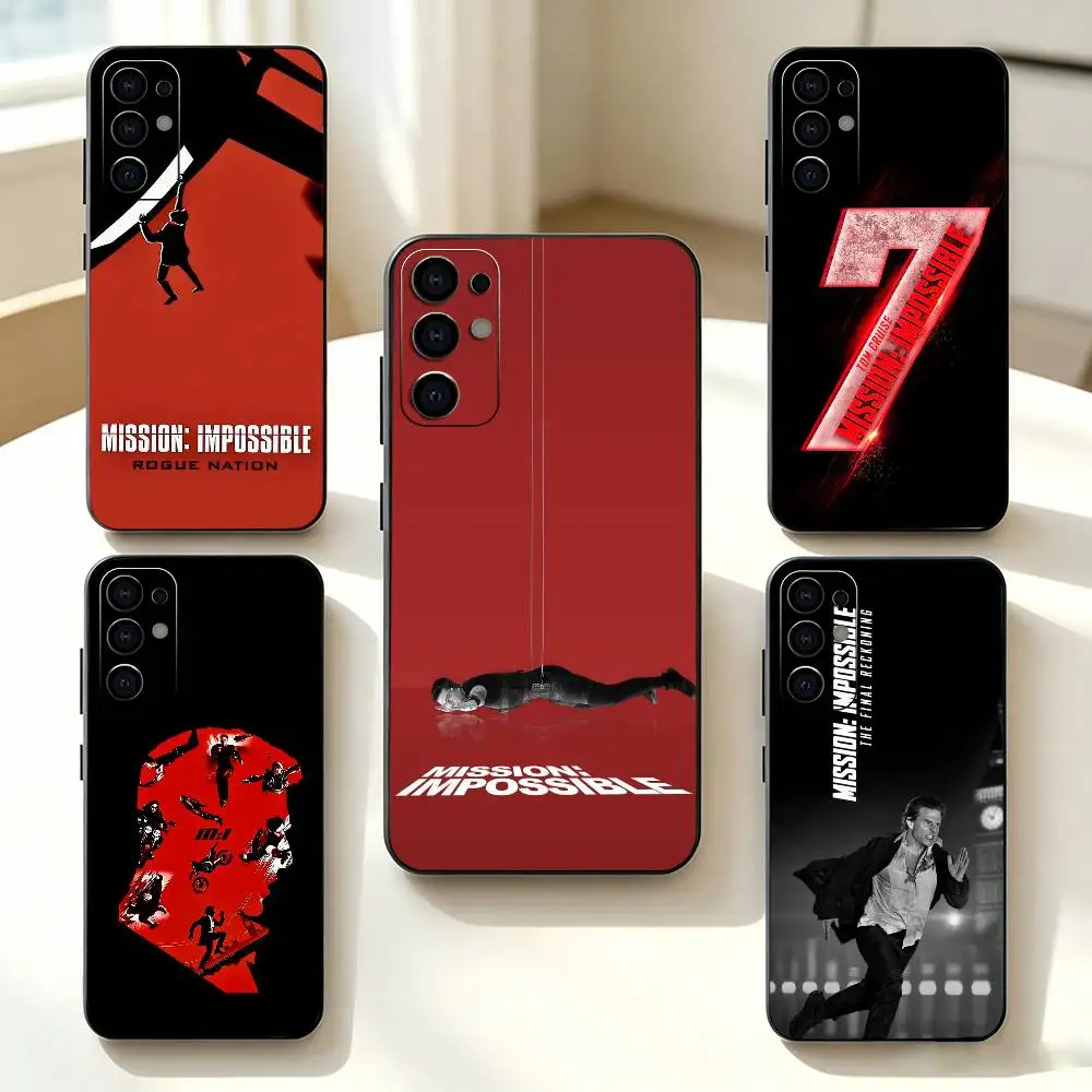 Film M-Mission Impossible   Phone Case Black Silicone Soft For Samsung S25,S24,S21,S22,S23,S30,Ultra,S20,Plus,Fe,Lite