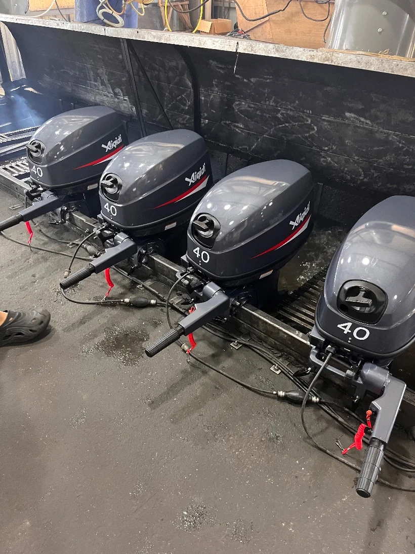 Corrosion-Resistant Short Shaft Outboard Boat Motor for Inflatable Boats