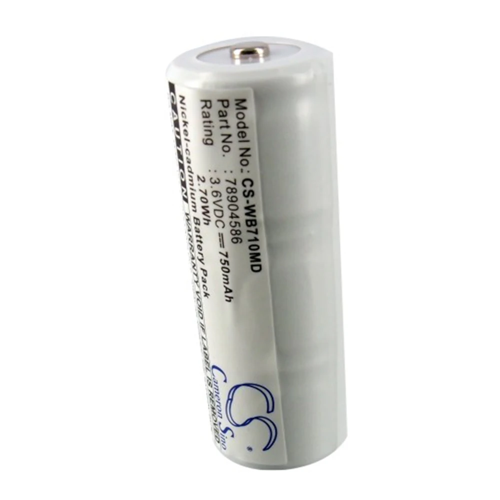 CS 78904586 1919-P-5020 750mAh 3.6V Battery for Welch-Allyn 18200 74054 WA-72200 Otoscope 20000 for Keeler VISTA 200 HANDLE