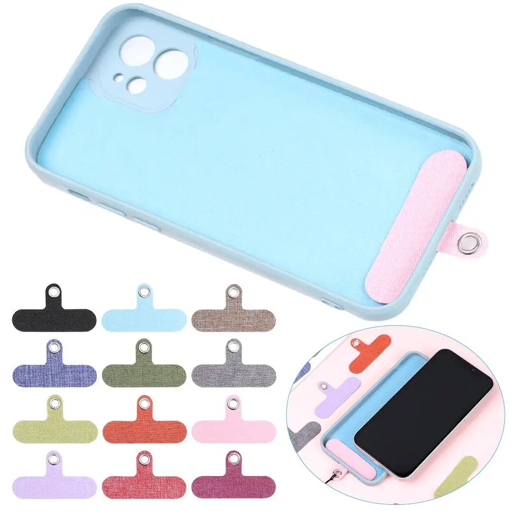 Universal Mobile Phone Lanyard Card Gasket Replacement Detachable Adjustable Necklace Clip Snap Cord Rope Patch