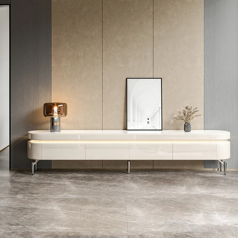 

Customizable Mobile porta TV da pavimento per camera da letto, console di archiviazione moderna verticale, mobile porta TV, mobi