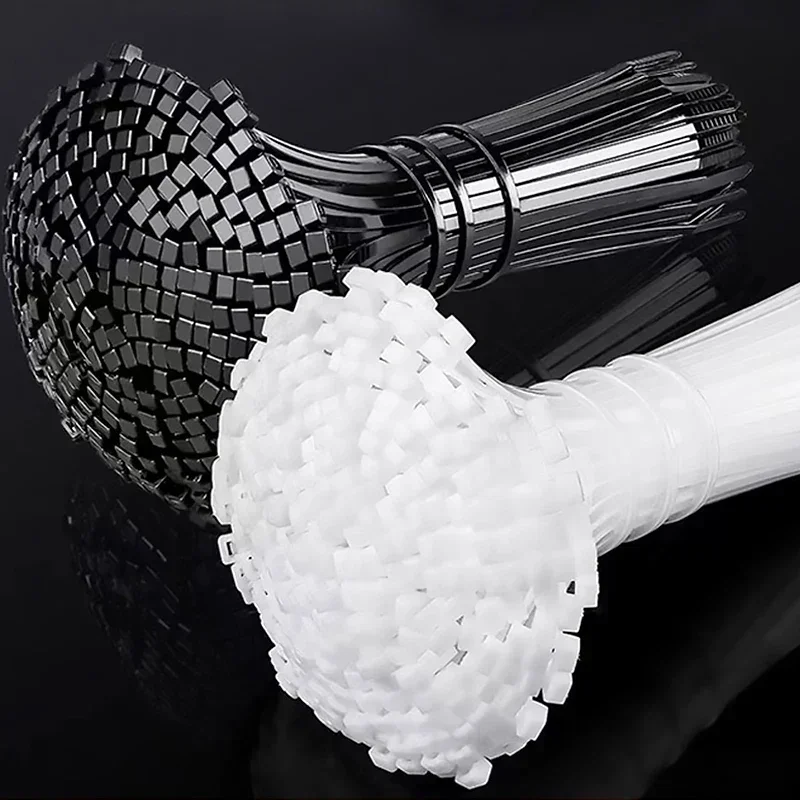 لابوس كابو نايلون كوم أوتوماتيكي، 2000/100 قطع، جرافاتا دي كابو دي بلاستيكو، كابوس بيسادوس، أنيس دي فيستايكوسيا، #2