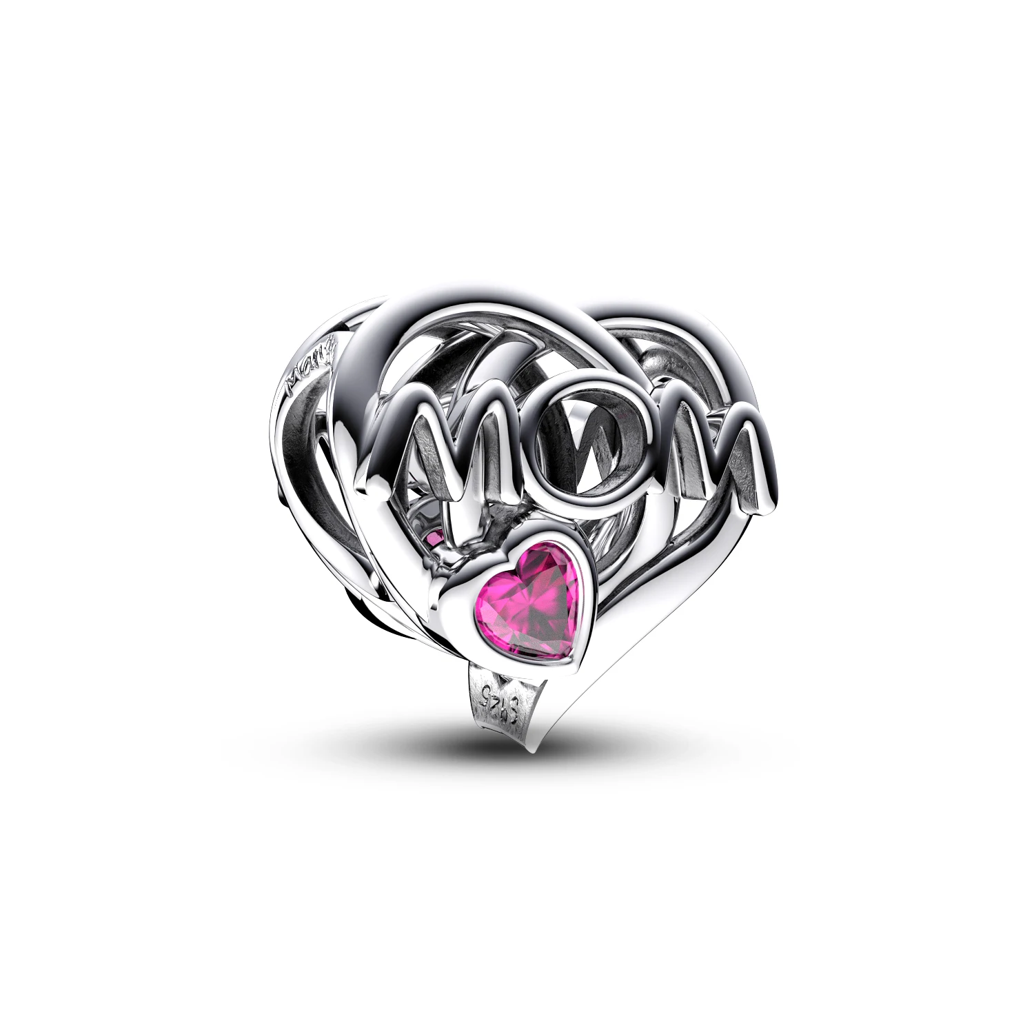 Manyilus 925 Sterling Silber Gemischtes Themen-Charm-Set für Original-Armband & Halskette mit Zirkonia-Besatz Modeschmuck Geschenk – Detail 9